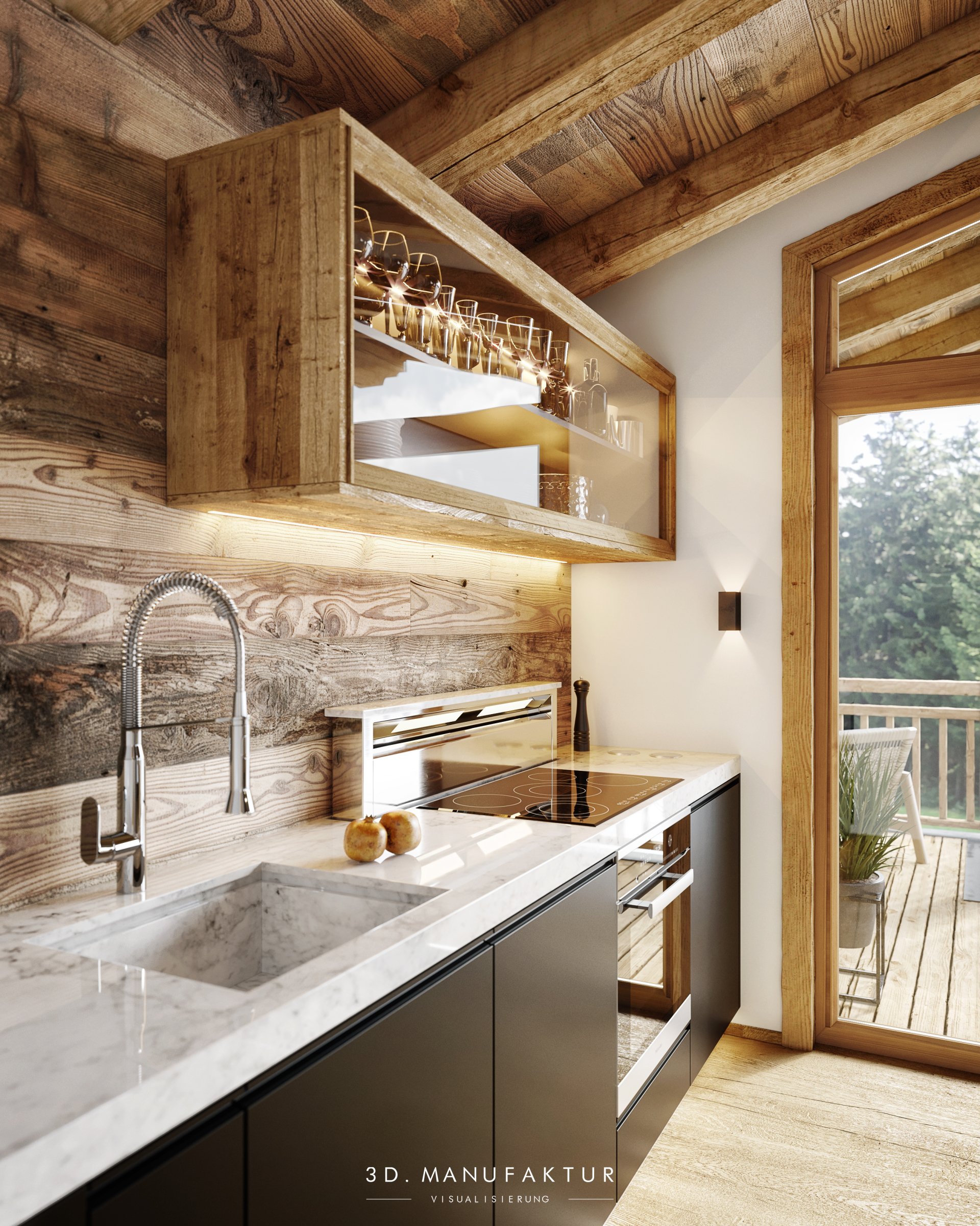 Visualisierung Chalet