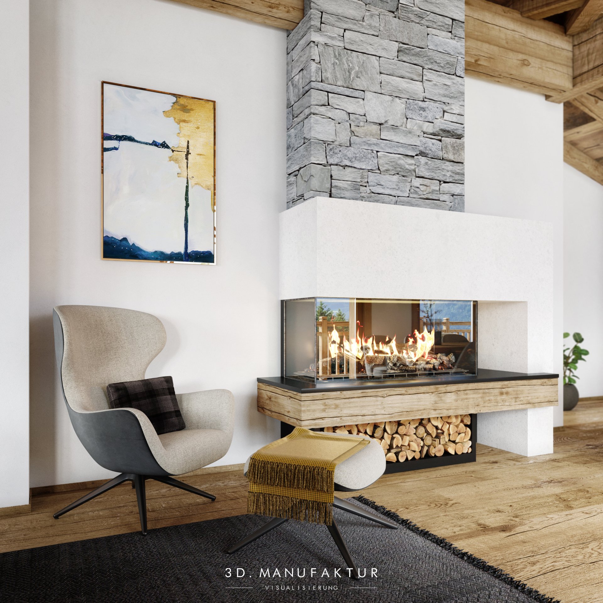 Visualisierung Chalet