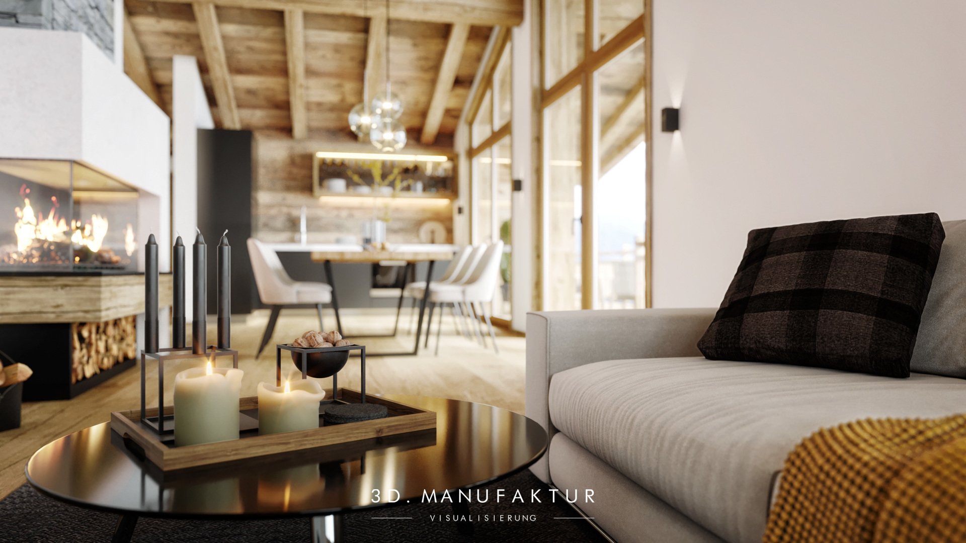 Visualisierung Chalet