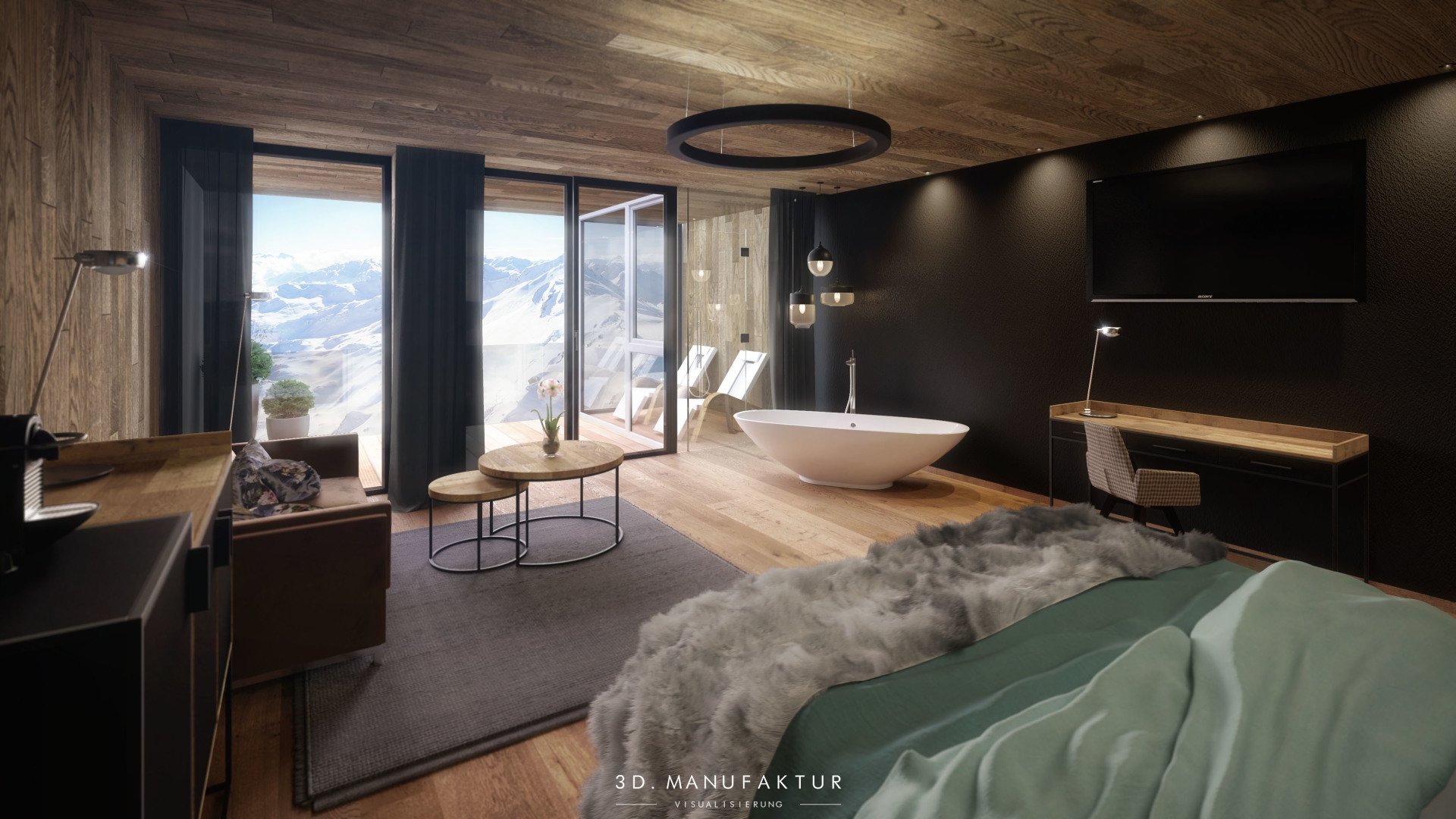 Visualisierung Hotel