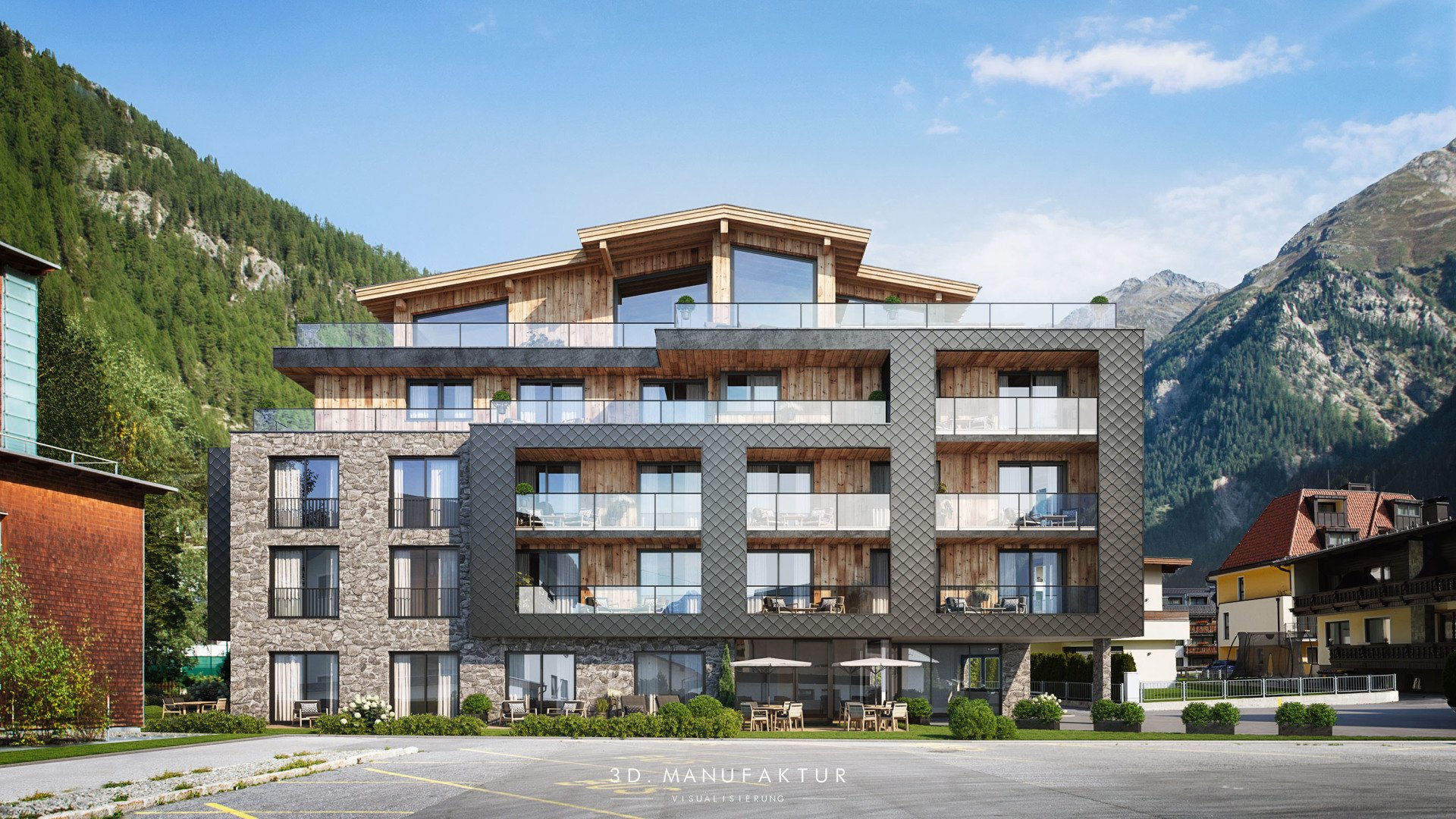 Visualisierung Hotel