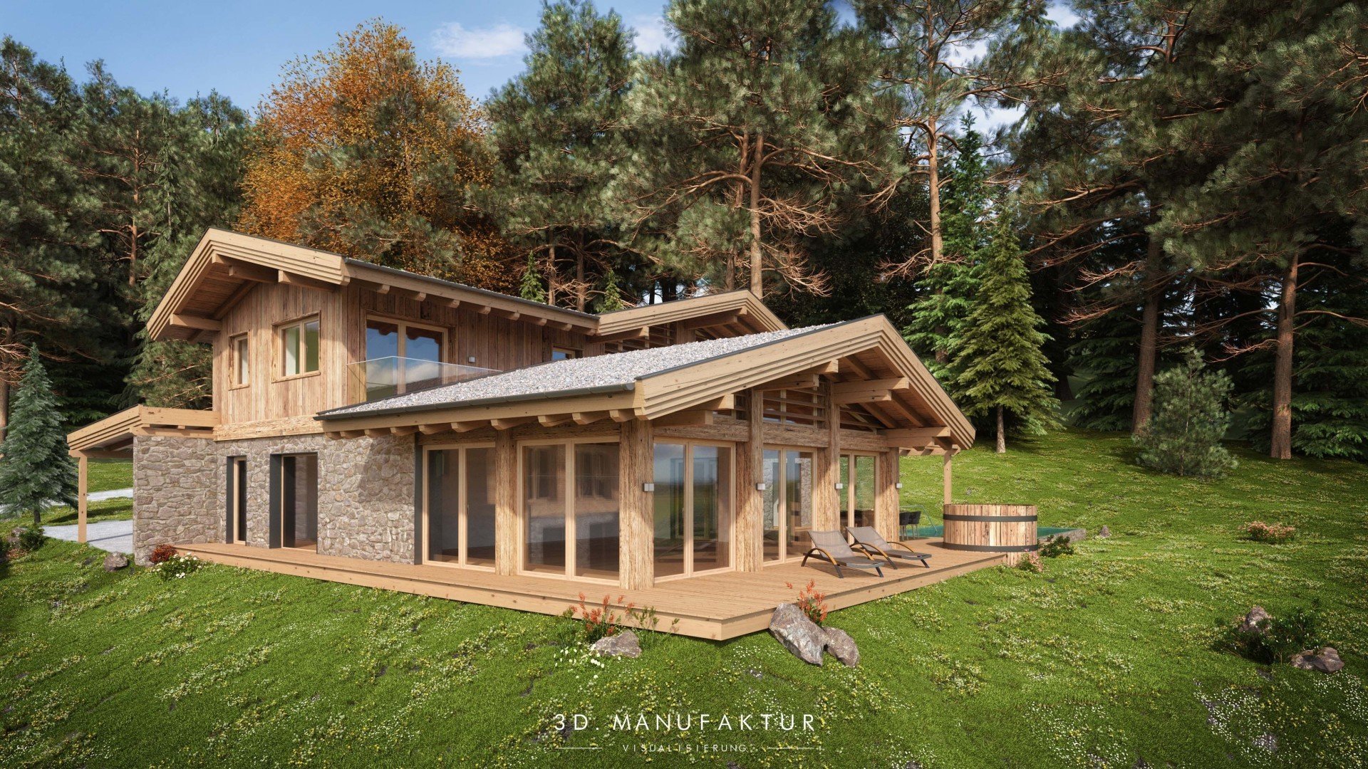 Visualisierung Chalet