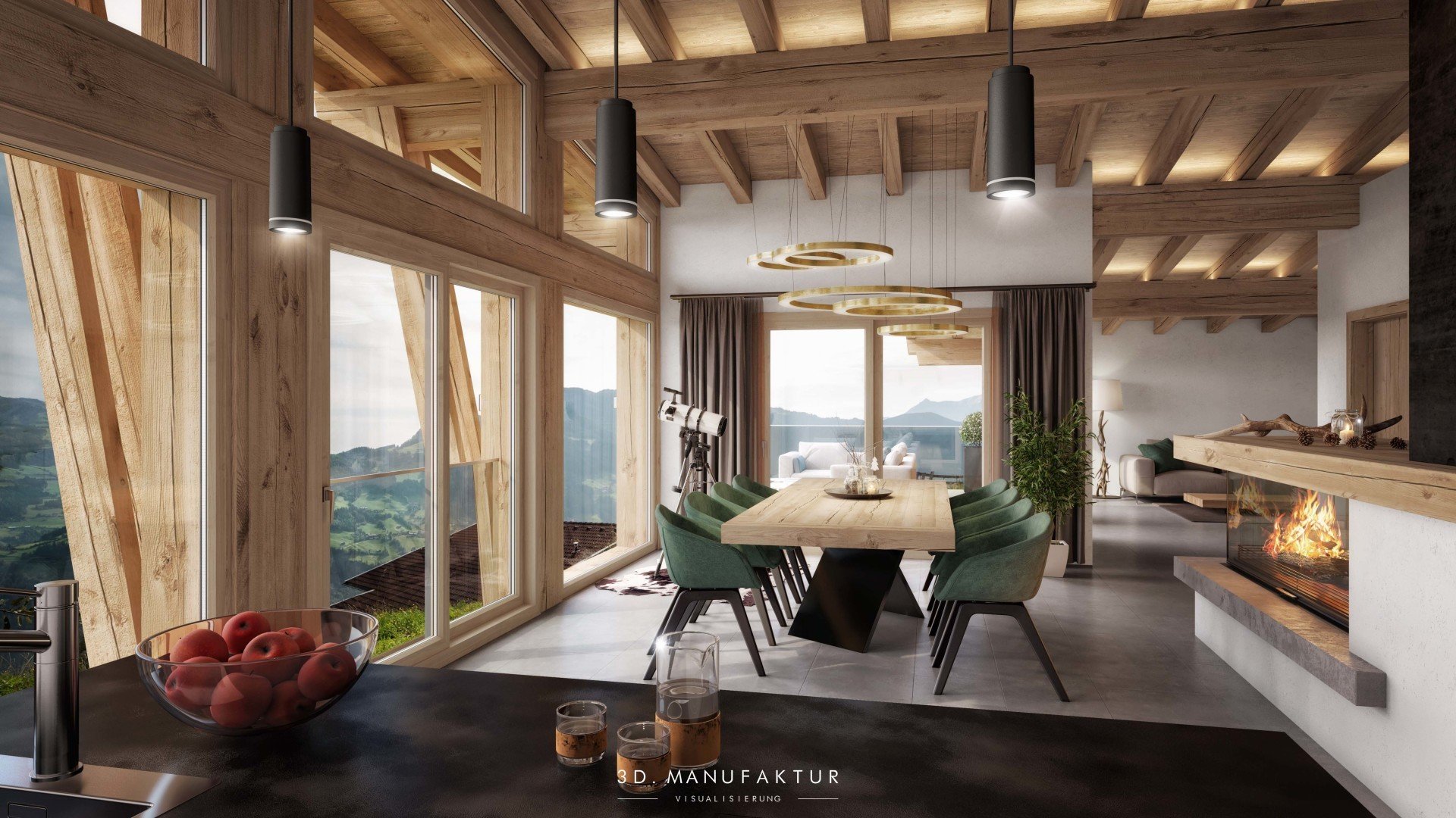 Visualisierung Chalet