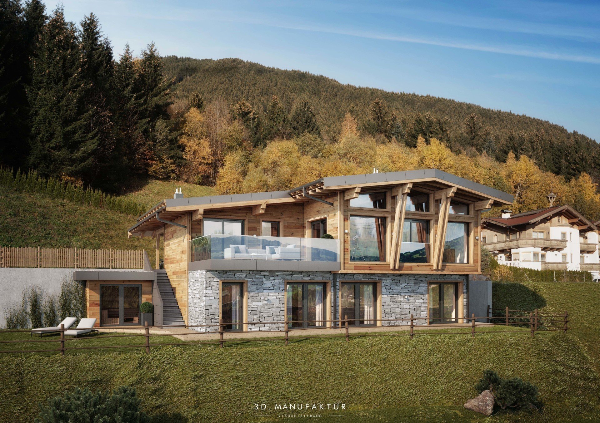 Visualisierung Chalet