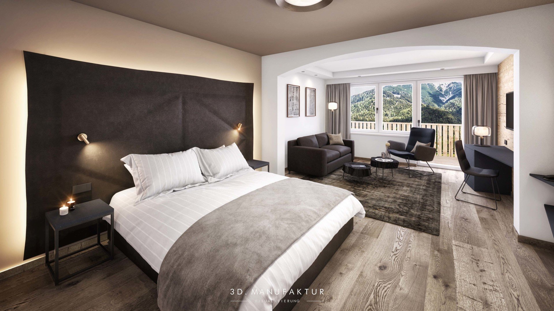 Visualisierung Hotel