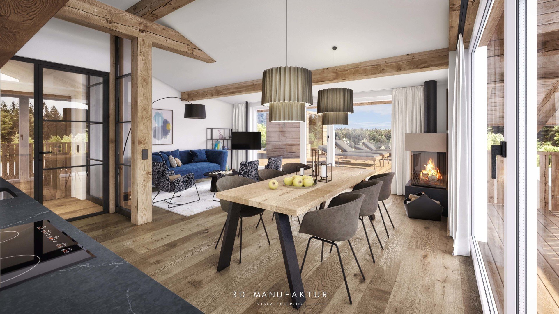 Visualisierung Hotel