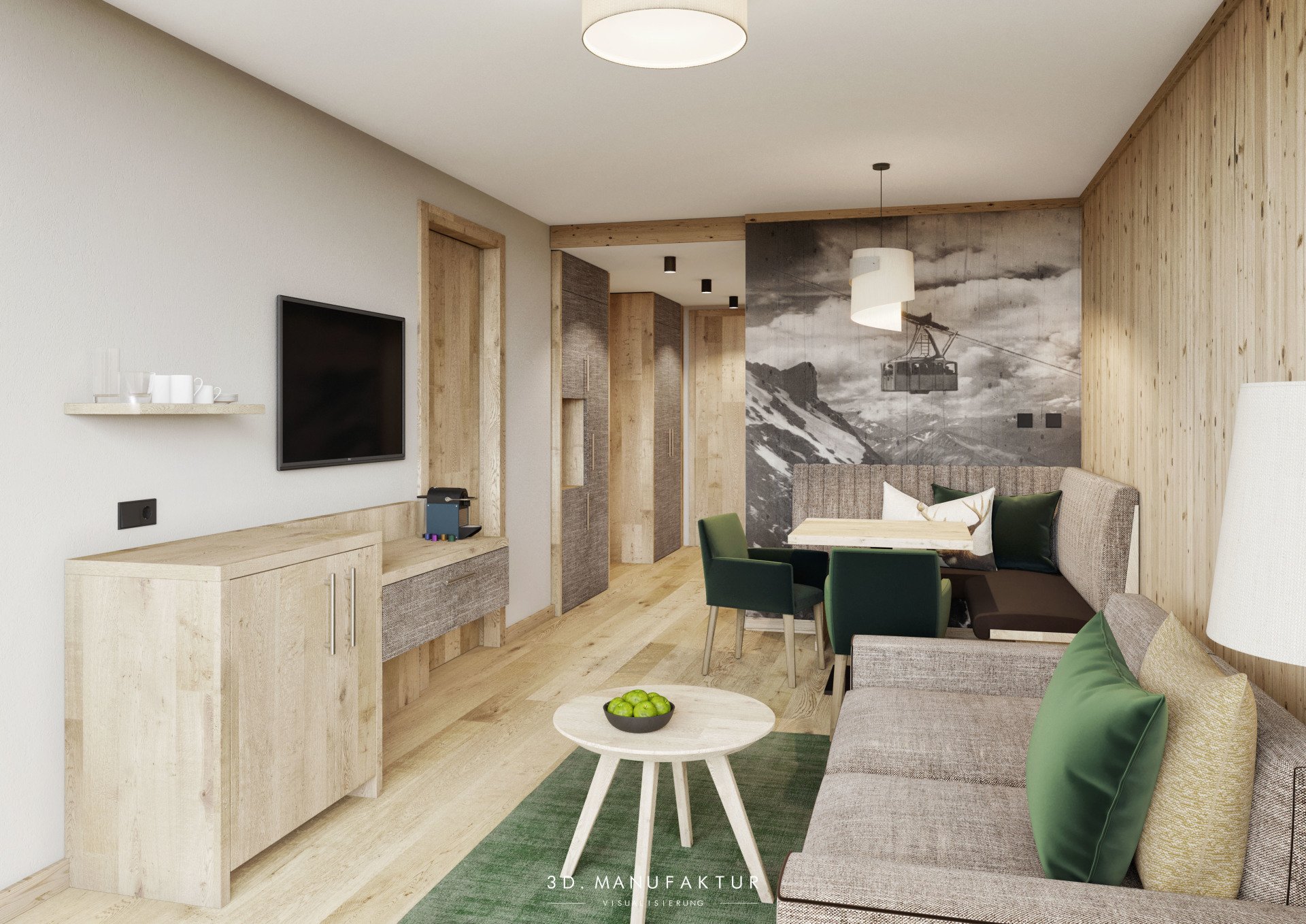 Visualisierung Hotel