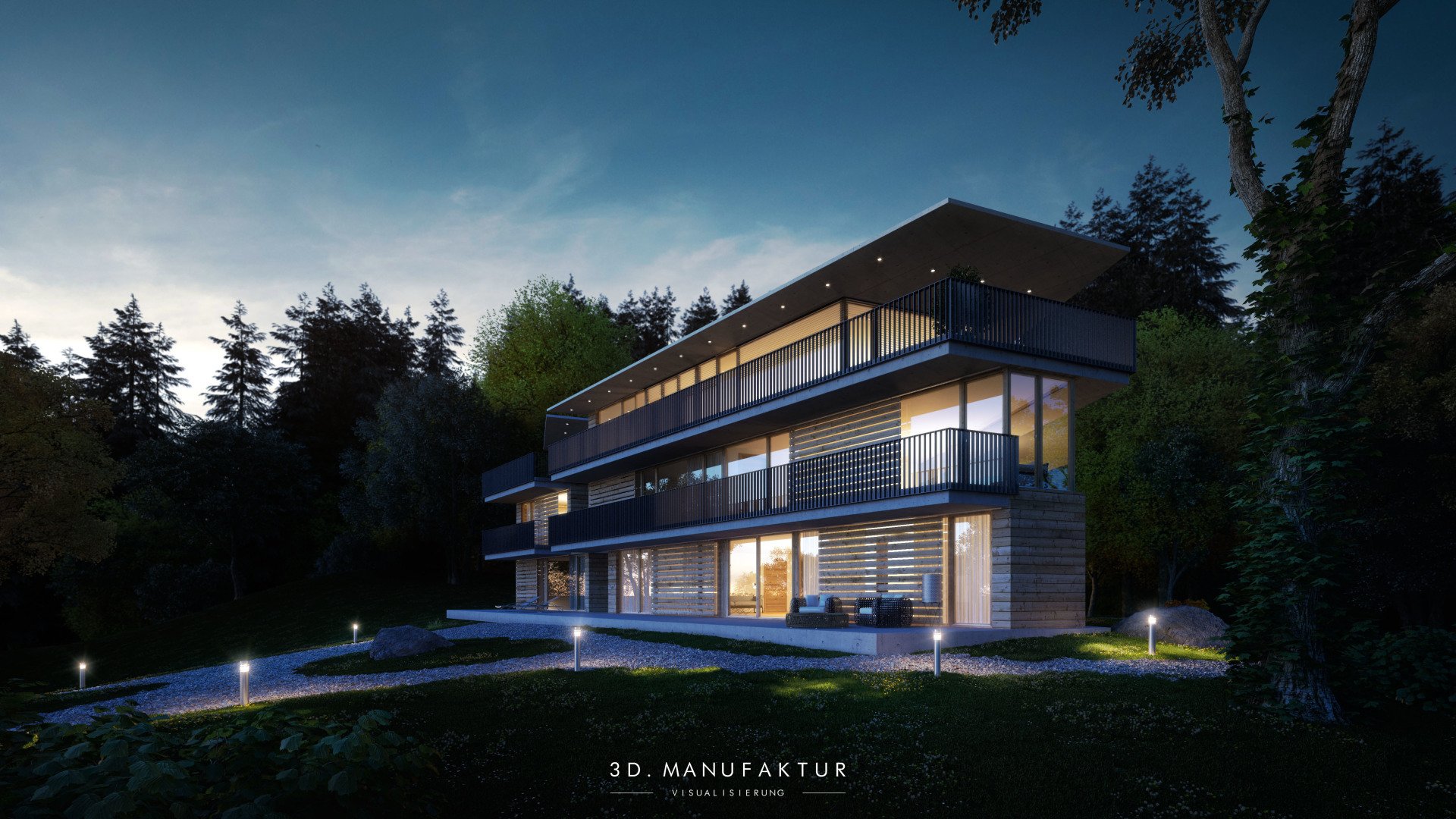 Visualisierung Wohnbau