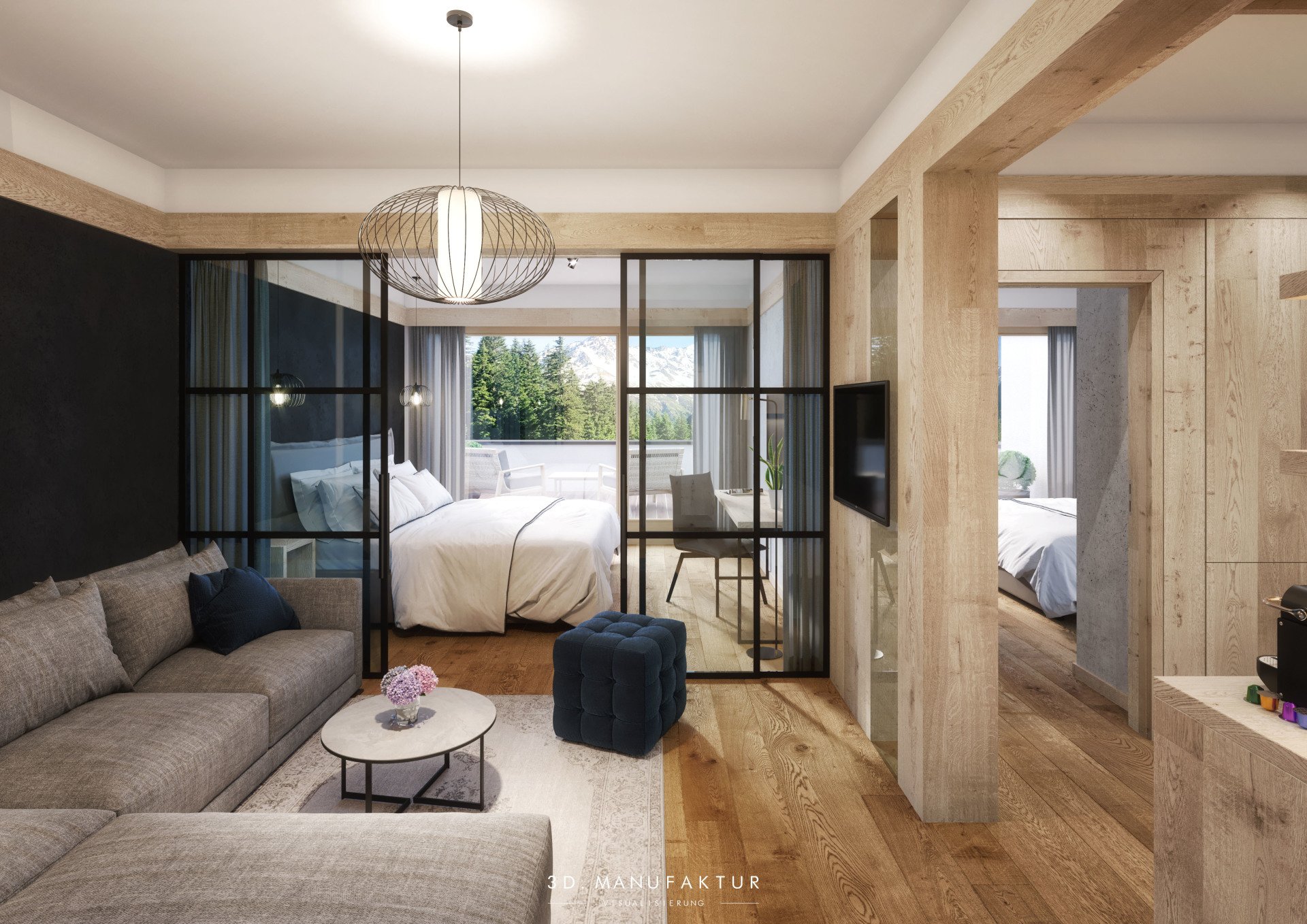 Visualisierung Hotel