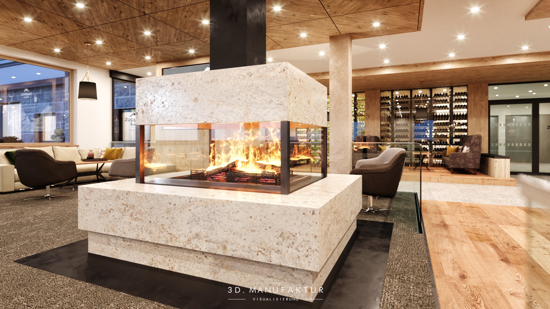 Visualisierung Hotel