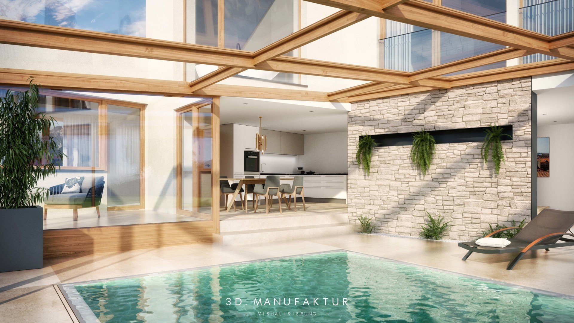 Visualisierung Wohnbau