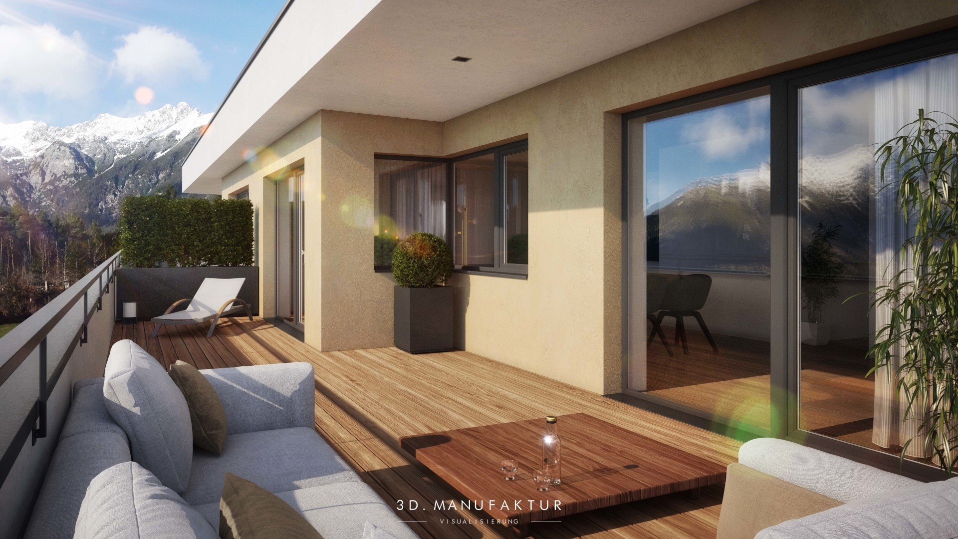 Visualisierung Wohnbau