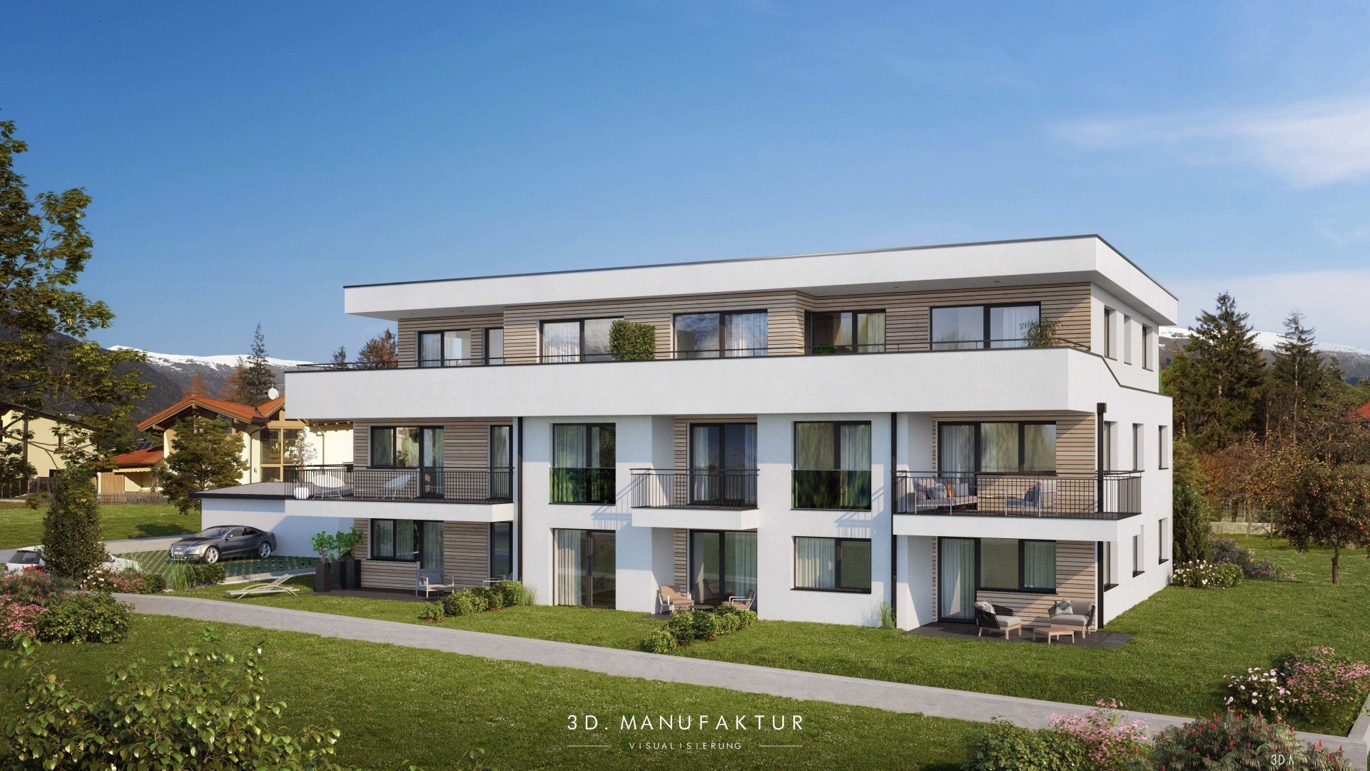 Visualisierung Wohnbau