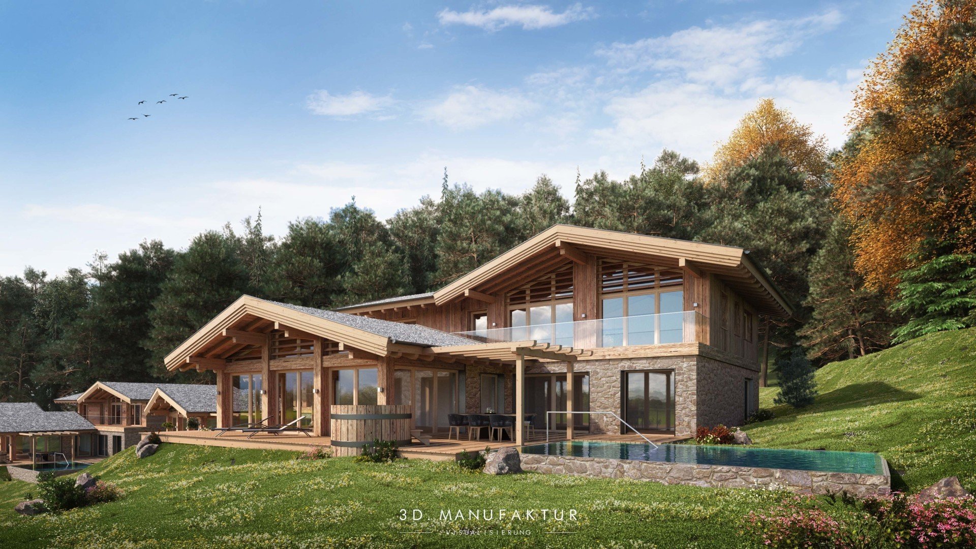 Visualisierung Chalet