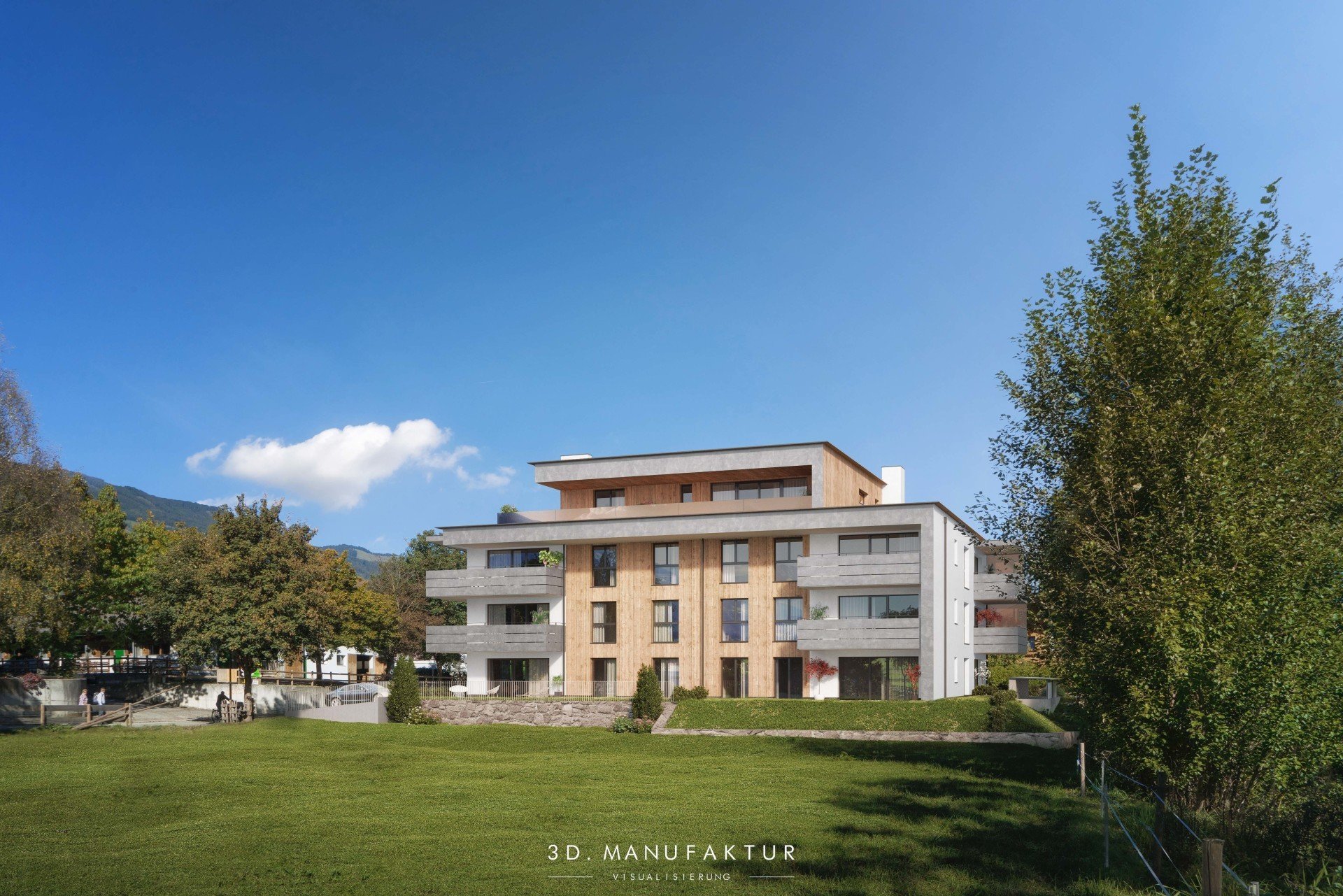 Visualisierung Wohnbau