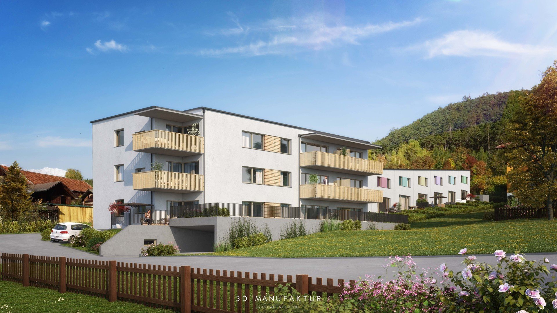 Visualisierung Wohnbau