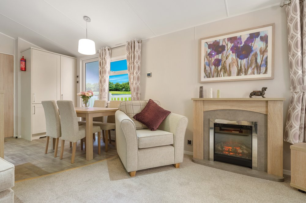 Instant Baches Aspen Dining Living