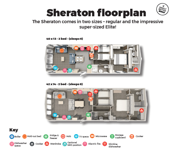 Sheraton Floor Plans
