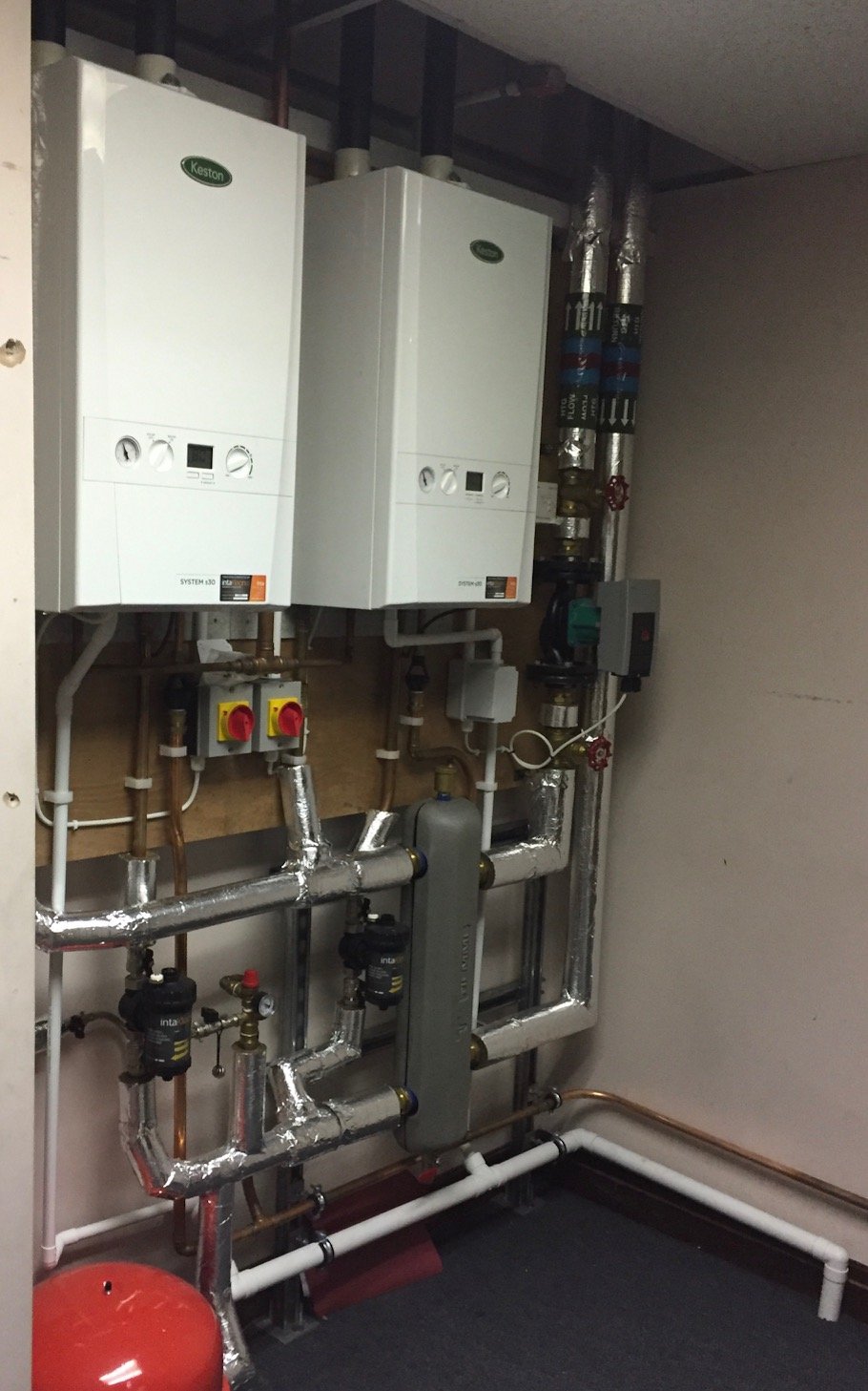 Commercial heating systems K J Plumbing Factors & Heating Spares Ltd