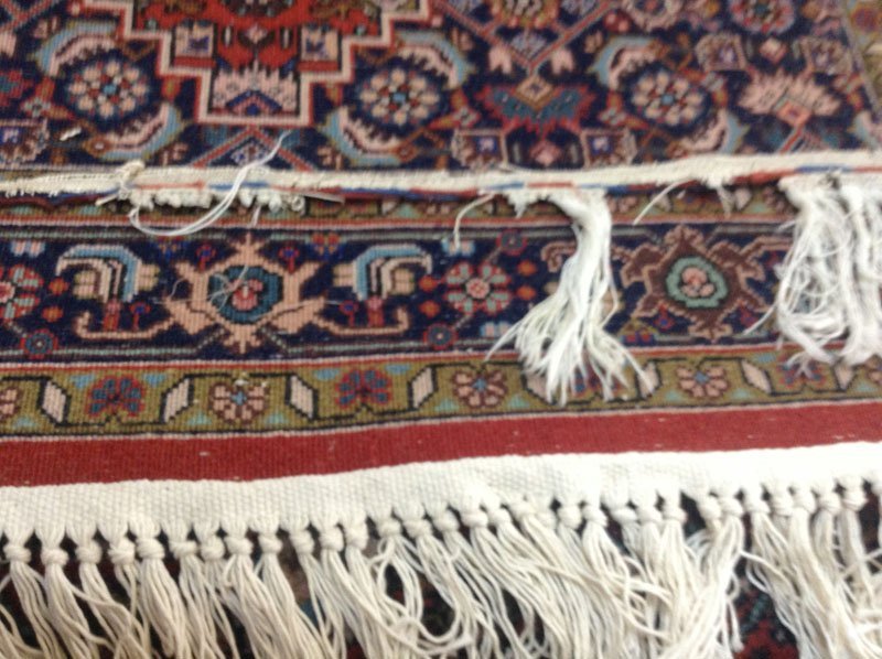 Rug Re-fringing | Fringe remove | Fringe repair