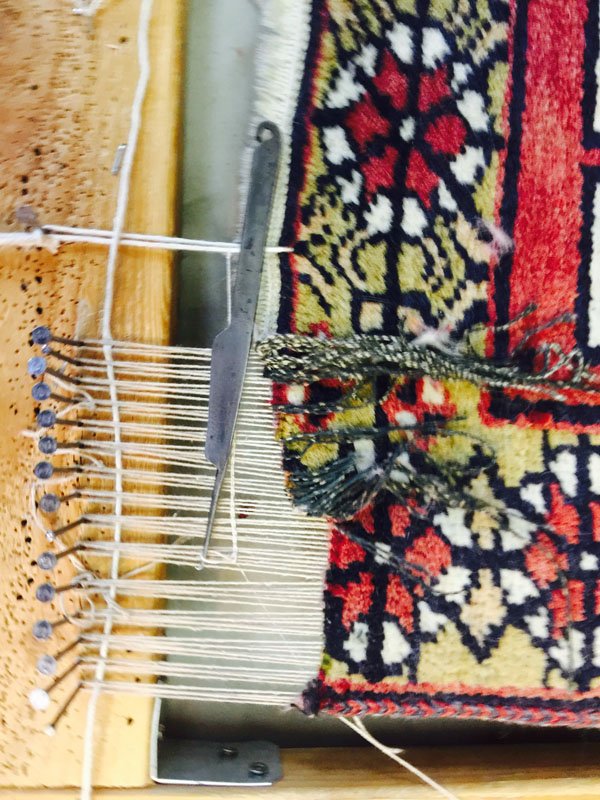 Rug Repair, Oriental rug repair, Navajo Repair, Rug reweaving
