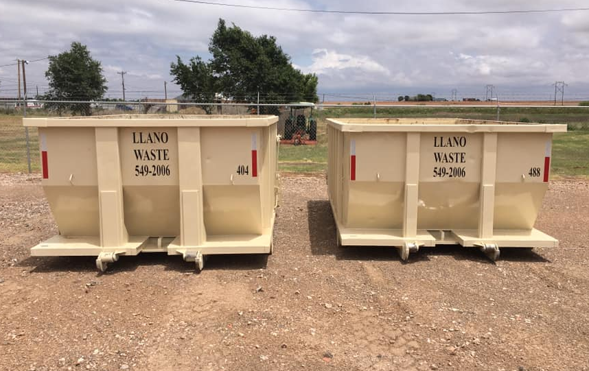 Medium Waste Containers Amarillo & Lubbock, Texas (TX) Llano Waste Corporation