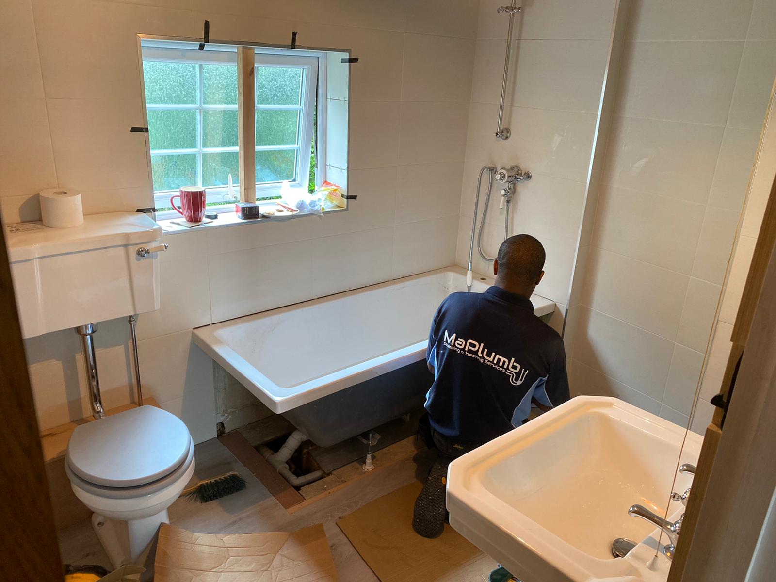 Bathroom Installation Services in Huntingdon | MaPlumb