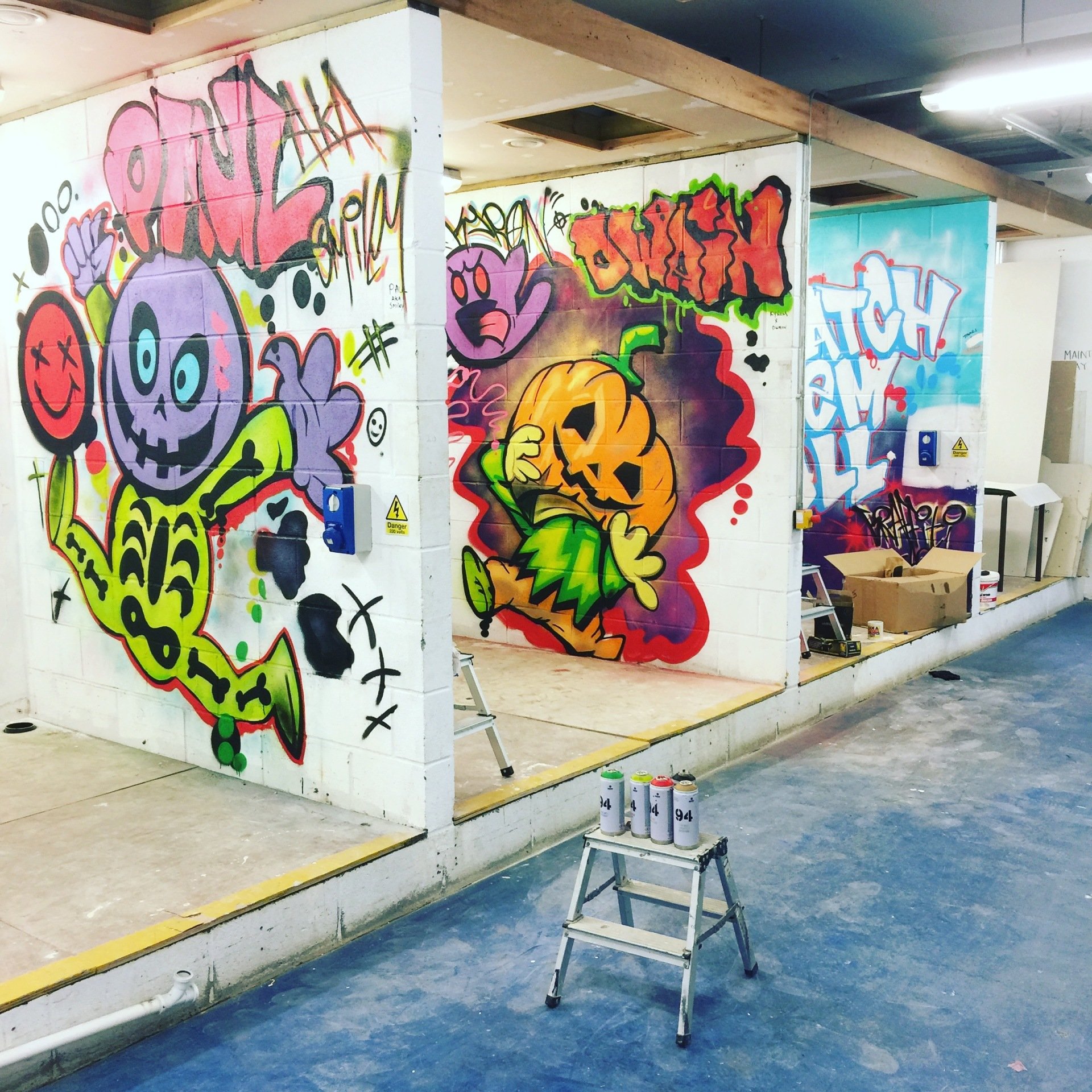 Graffiti Art & Graffiti Parties for Schools & Children