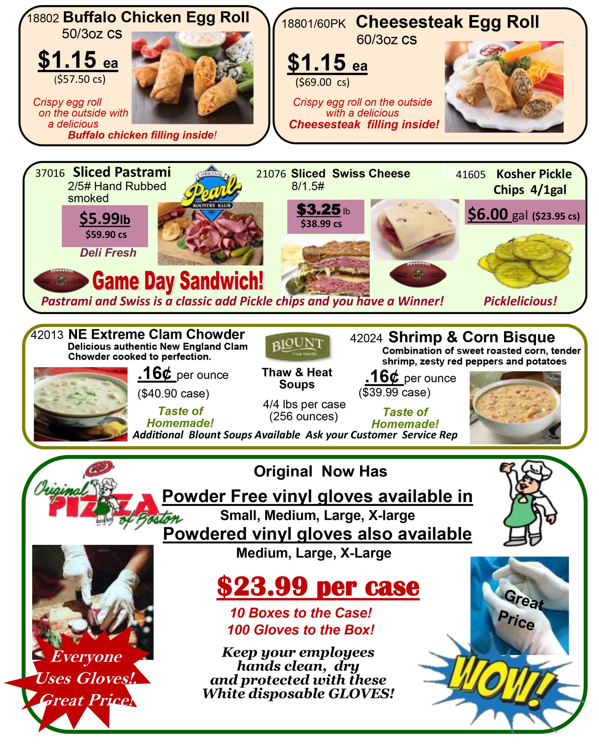 Monthly Specials Lincoln, Rhode Island Original Crispy Pizza Crust