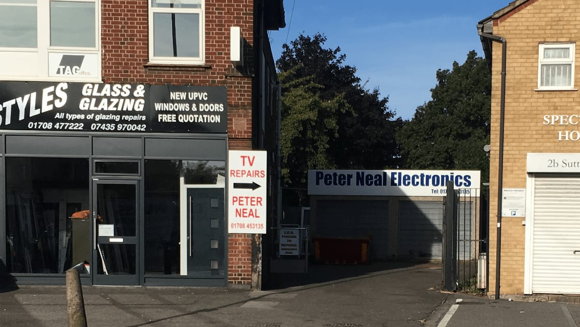 Local TV repair shop Peter Neal Electronic Services