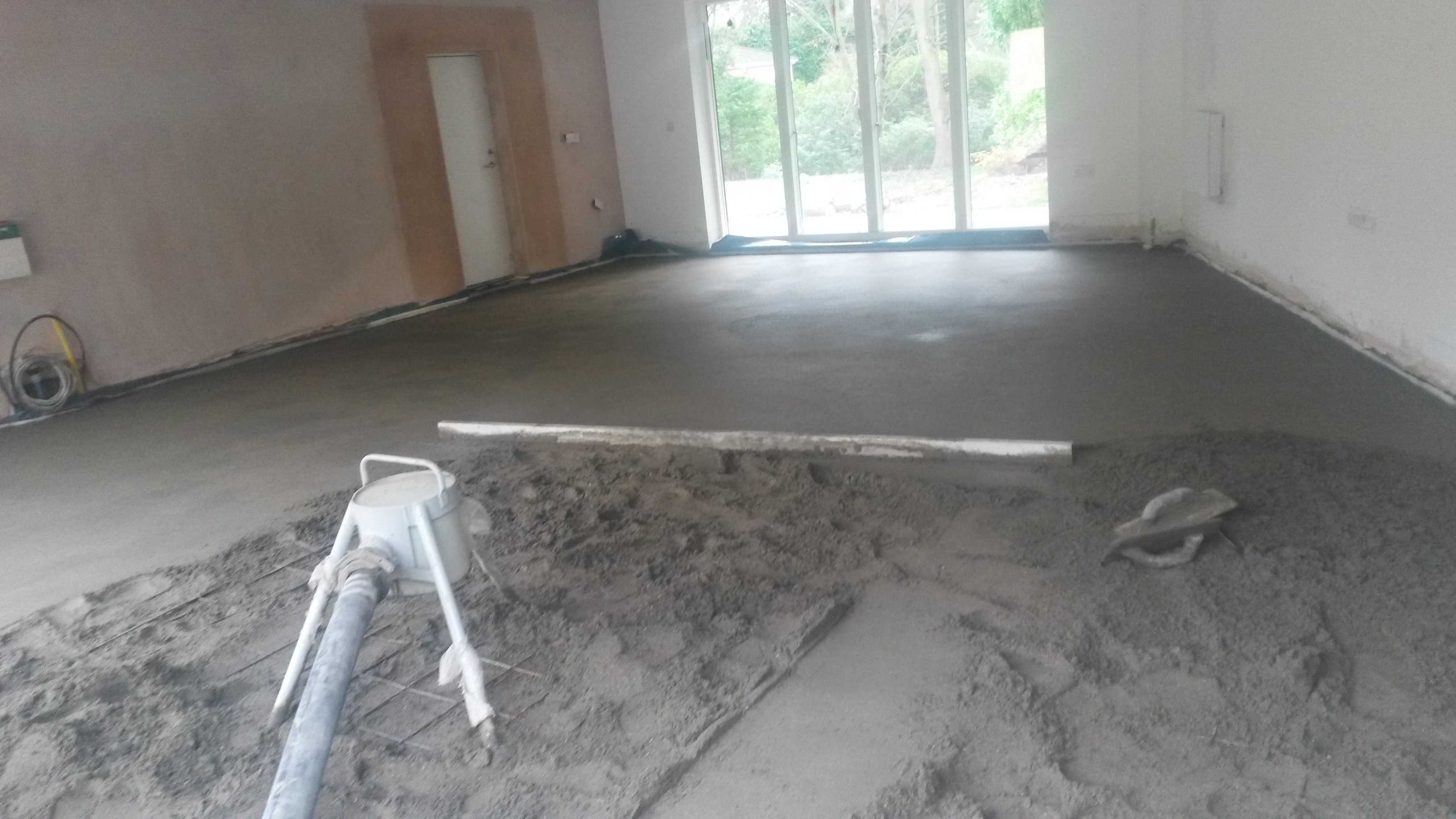 Floor screeding in Slough and throughout Berkshire