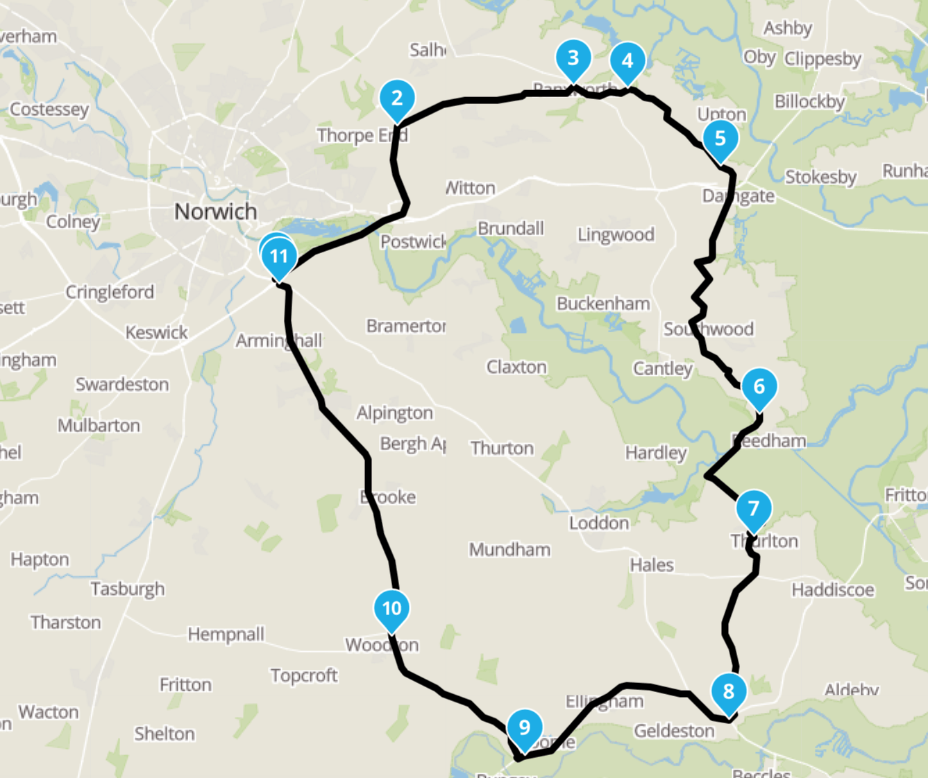 East Anglian Motorcycle Rides