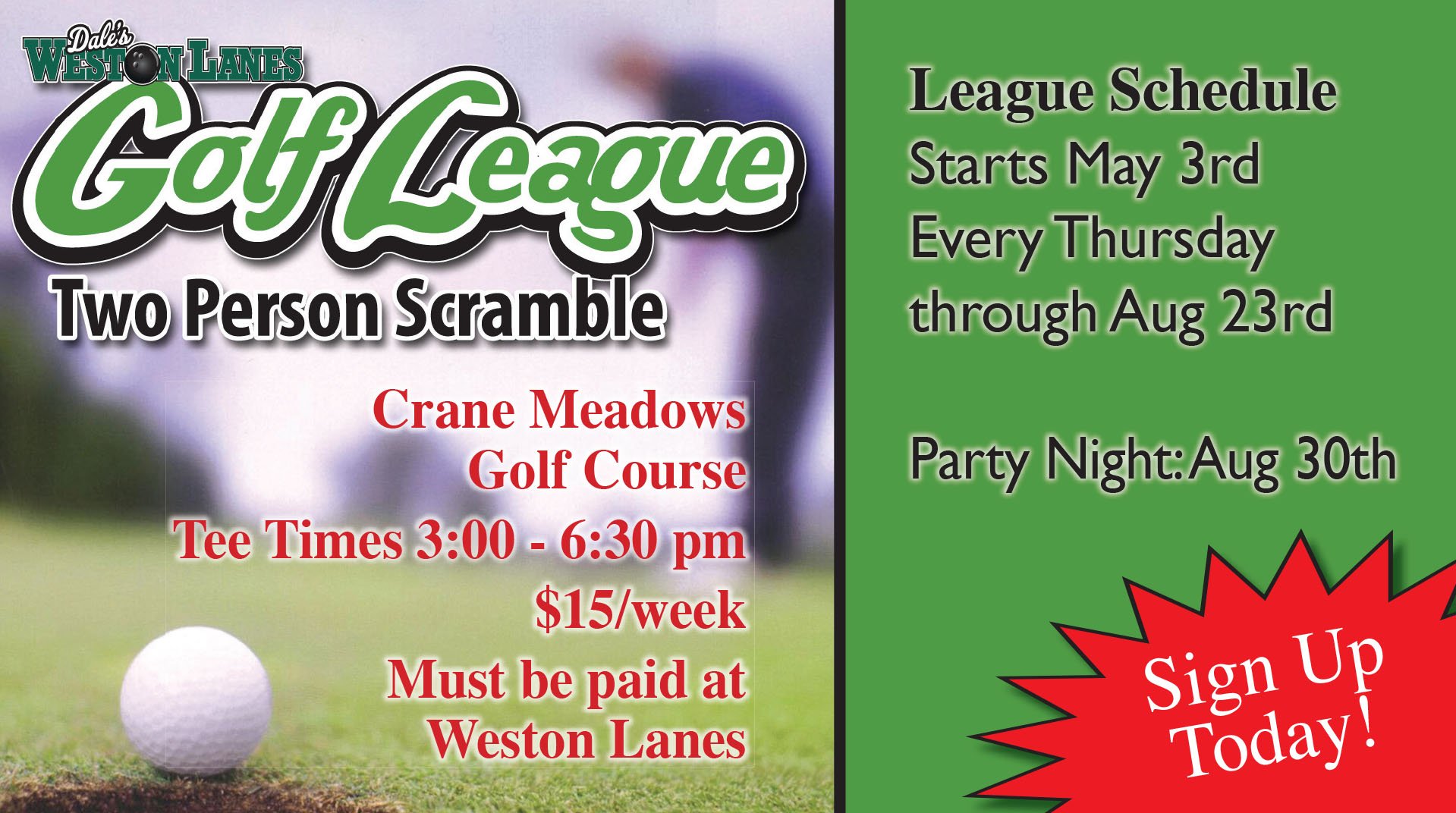 Dale's Weston Lanes Family Bowling Center Weston, WI