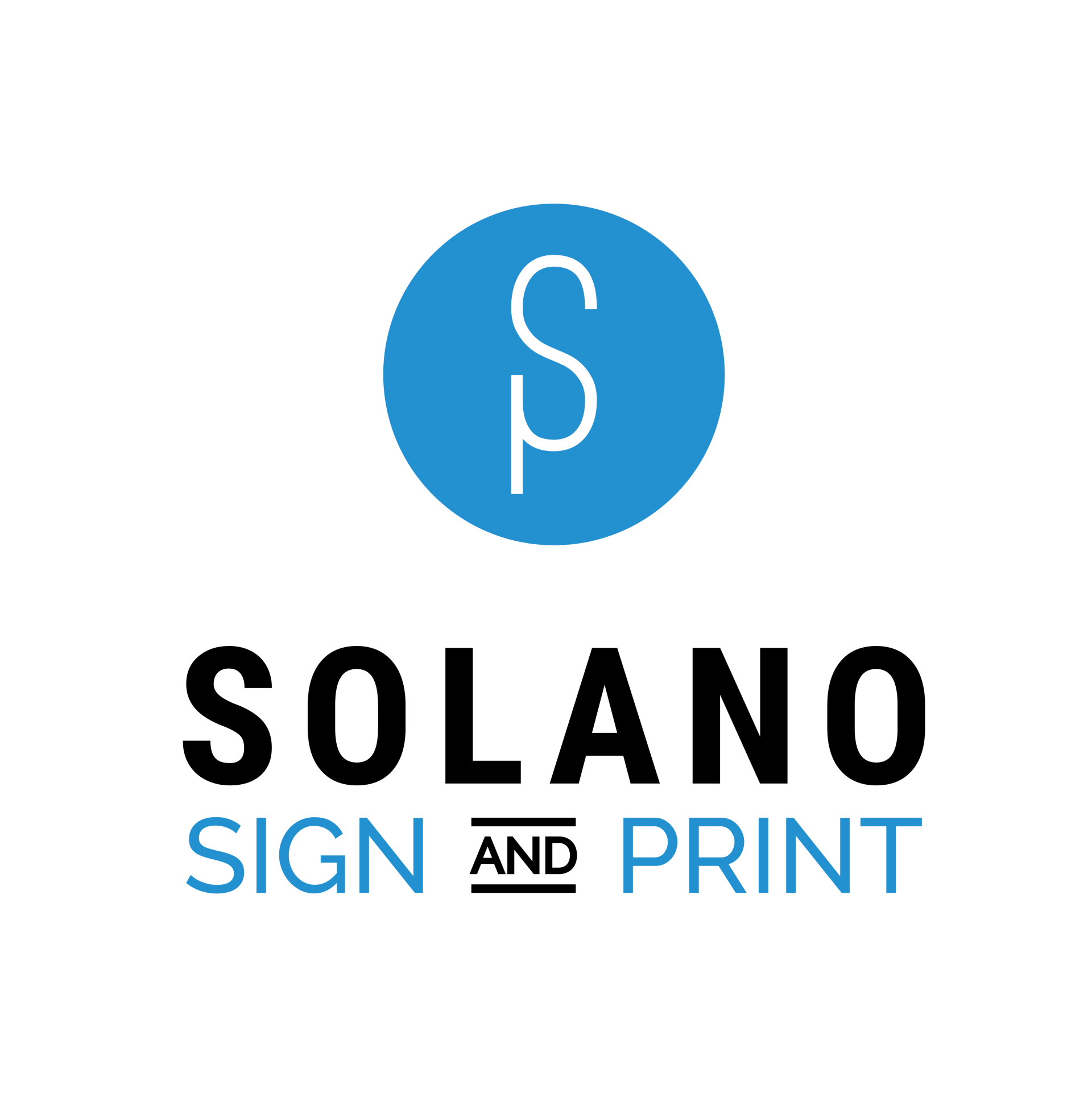 Solano sign and print contact