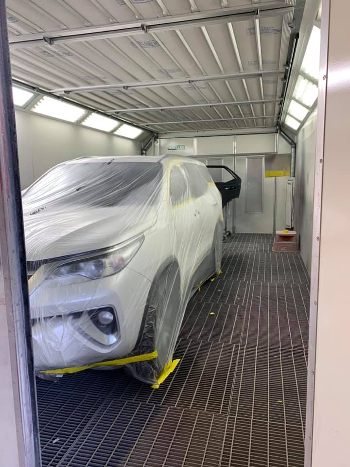 Spray Painting in Darwin Arafura Crash Repairs