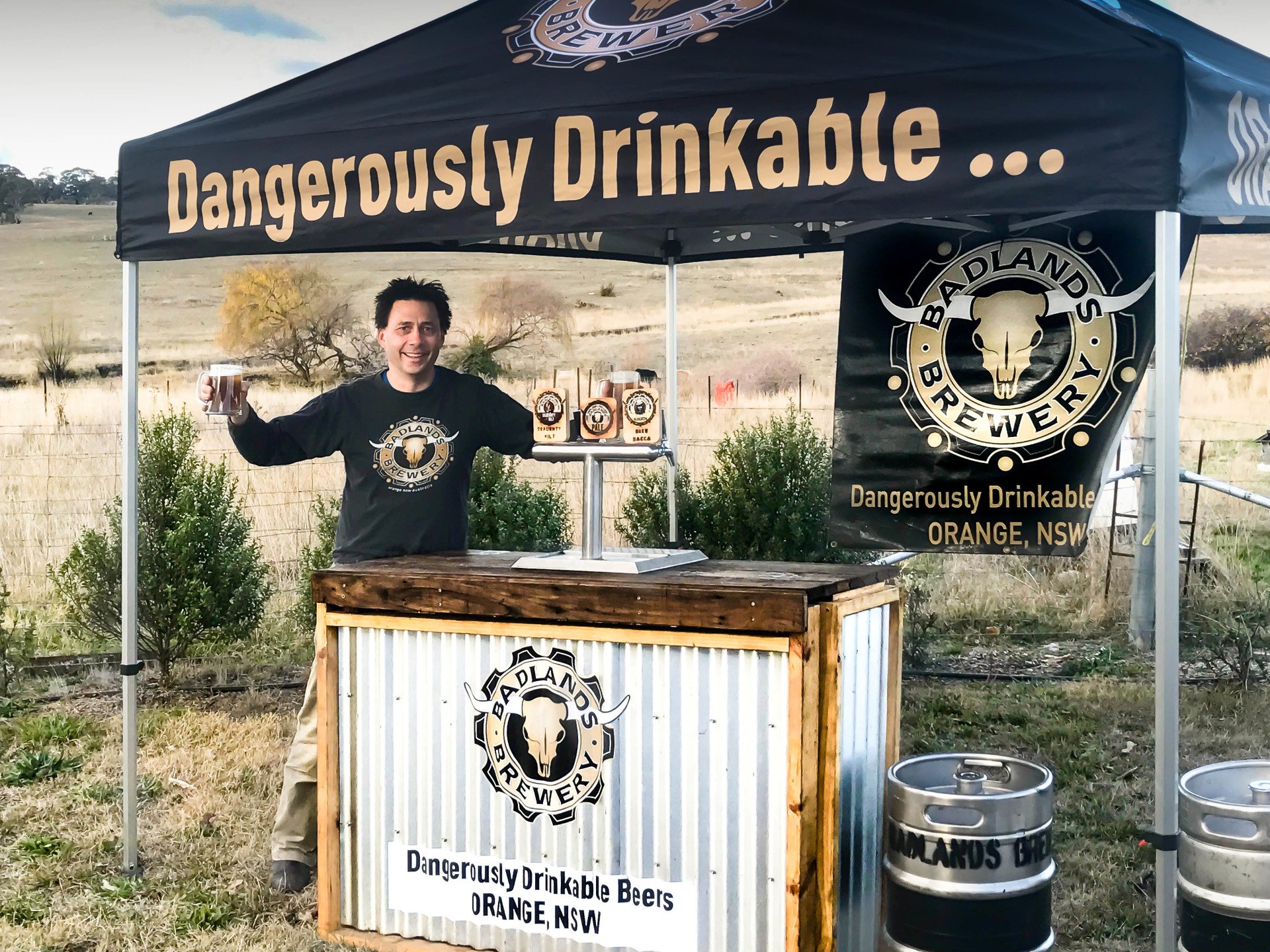 Badlands Brewery Bar hire