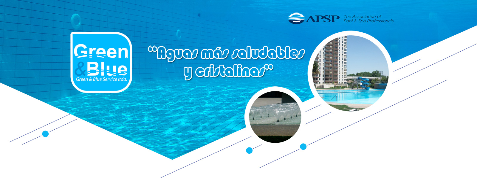 piletas con green blue service ltda