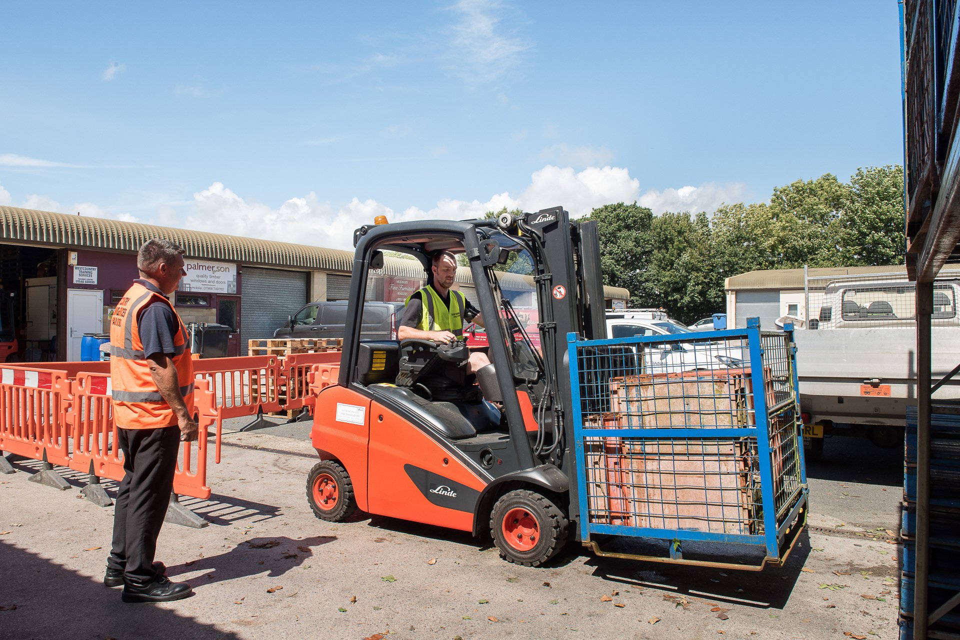 Expert forklift training Westcountry Training Services