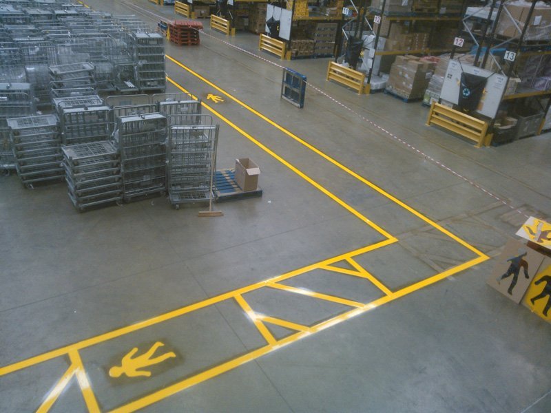 Warehouse Line Marking That Works Nationwide