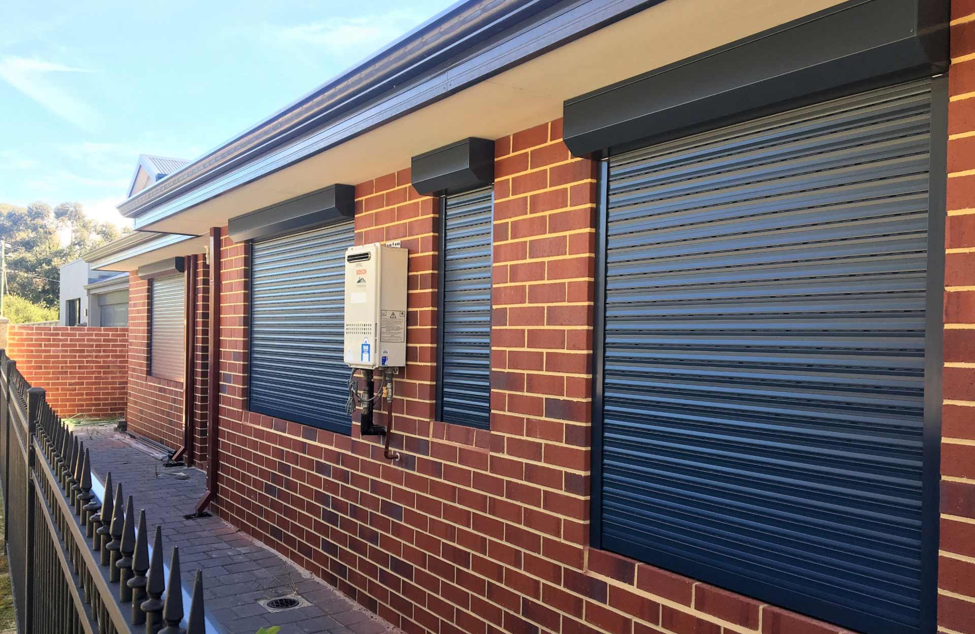 Outdoor Roller Shutters in Adelaide Flair Curtains, Blinds & Shutters