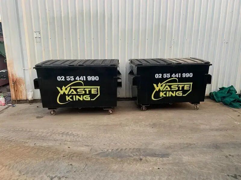 Front Lift Bins in Taree NSW 2430 Waste King Skip Bin Hire