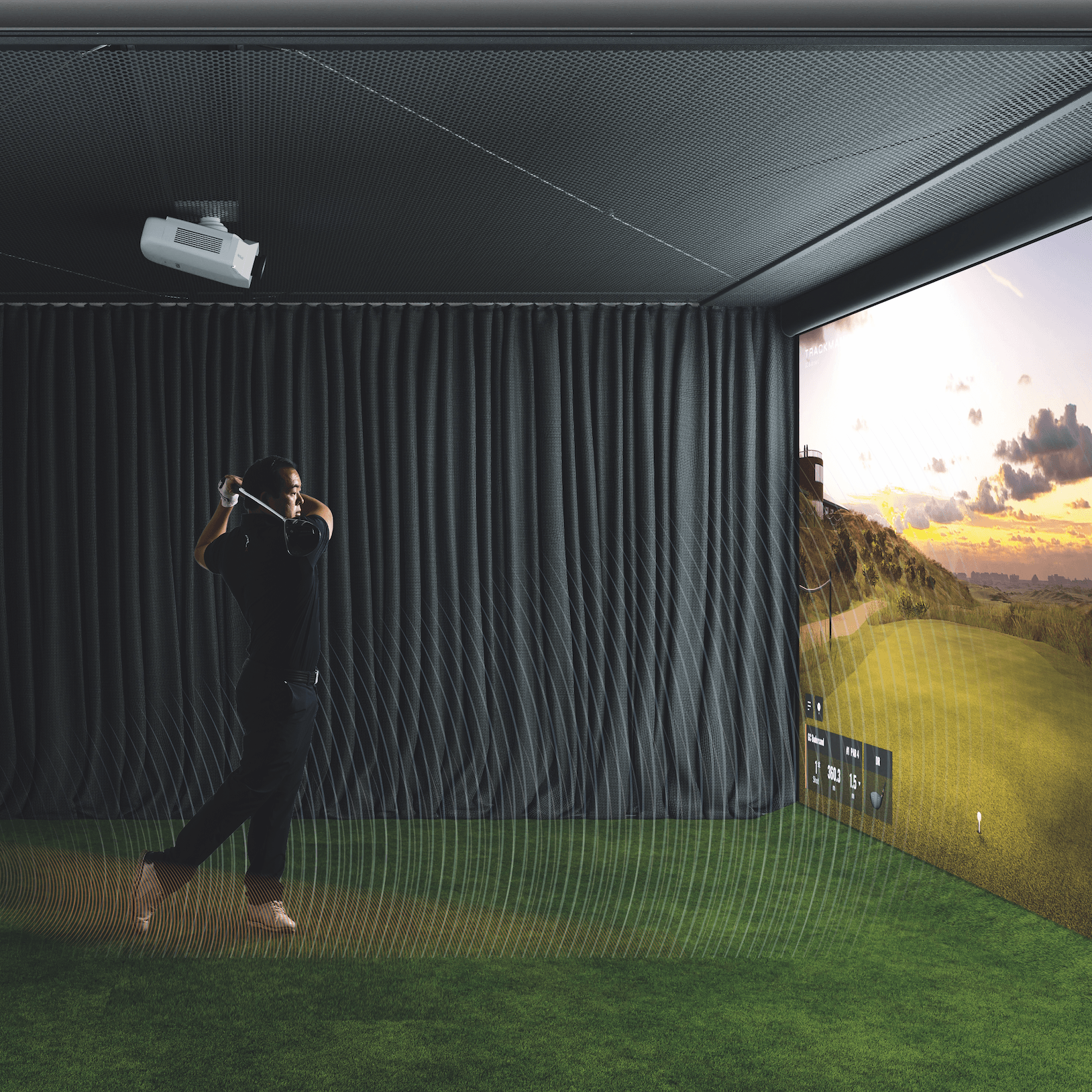 The Range Golf Mobile Golf Simulator Rentals For Parties Dallas Ft. Worth