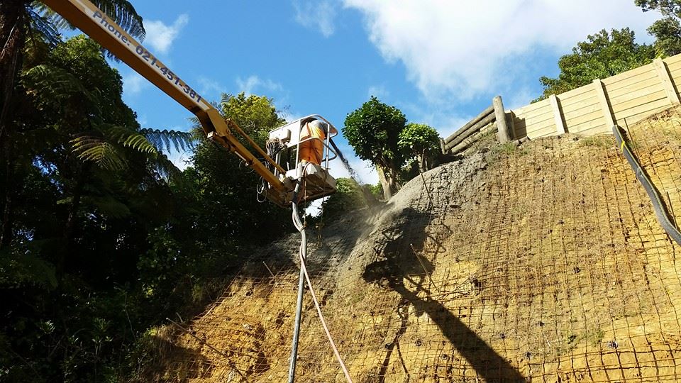 Concrete Spraying Wellington Reeve Gunite Services Ltd