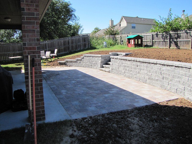 Landscaping Pavers Stillwater, OK Prairie's Edge Landscaping