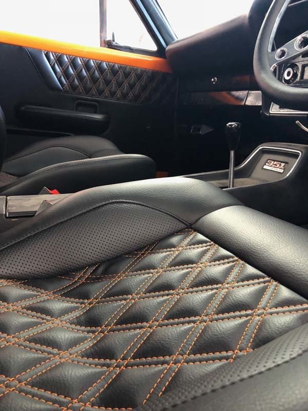 car seat leather
