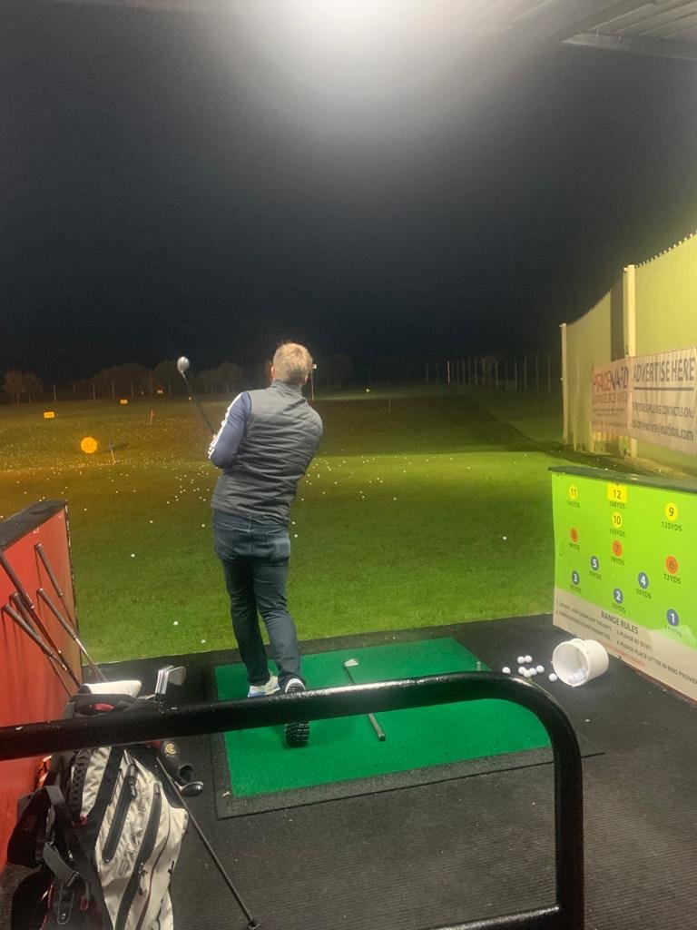 Modern driving range Moor View Golf Centre Ltd