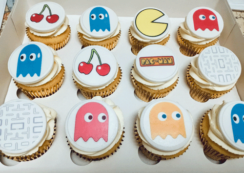 PAC Man Cupcakes