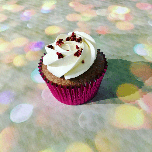 Strawberry infusion cupcake.