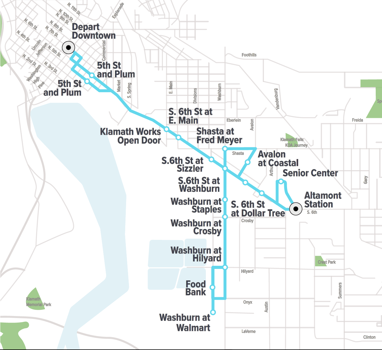 Basin Transit Fixed Route & Paratransit Services | Basin Transit Service | Klamath Falls