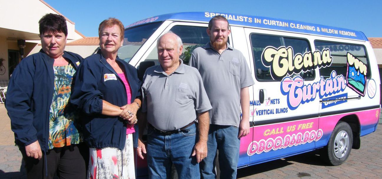 Cleana Curtain Co Team